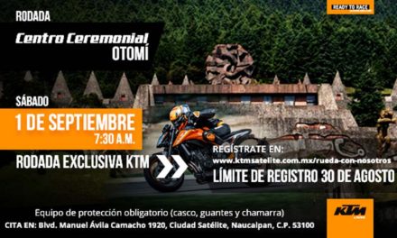 No te pierdas de la próxima rodada con destino al Centro Ceremonial Otomí