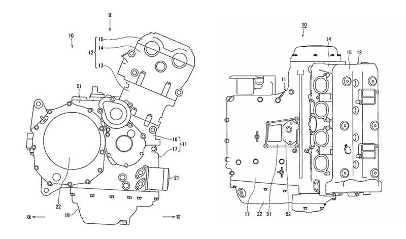 Nueva patente que revolucionará el motor de la Suzuki Katana