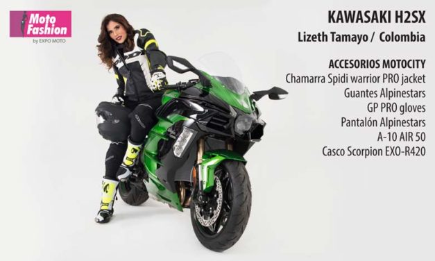 Lizeth Tamayo, belleza internacional que llega desde Colombia para desfilar en las pasarelas de MOTO FASHION, en el marco de Expo Moto 2018, del 22 al 25 de noviembre