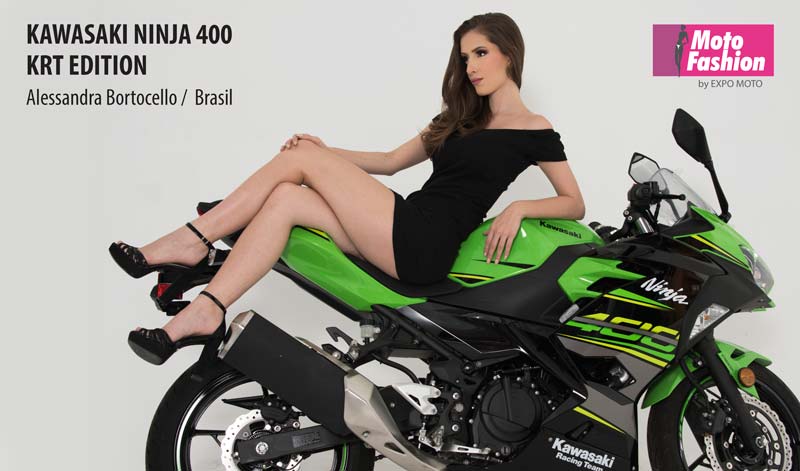 La belleza de Alessandra se viste de verde