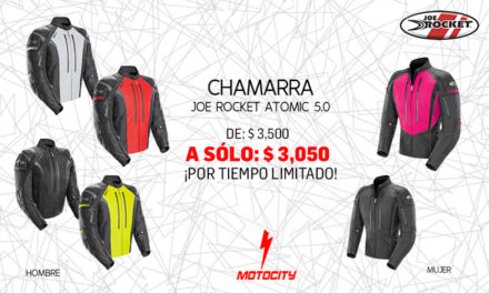 ¡Estrena tu chamarra Atomic 5.0 de Joe Rocket en Motocity!