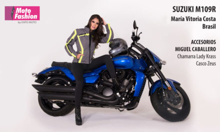 Brasil se proyecta de nuevo con la presencia de María Vitoria Costa, otra espectacular modelo que brillará en las pasarelas de MOTO FASHION en el marco de la Décimo novena Edición de EXPO MOTO