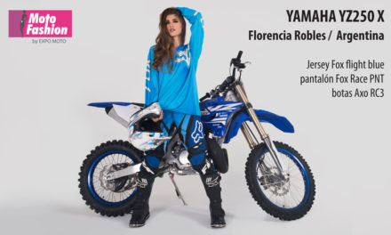 De Córdoba, Argentina, a las pasarelas de Moto Fashion con Florencia Robles, novena modelo seleccionada del certamen Formula+belleza