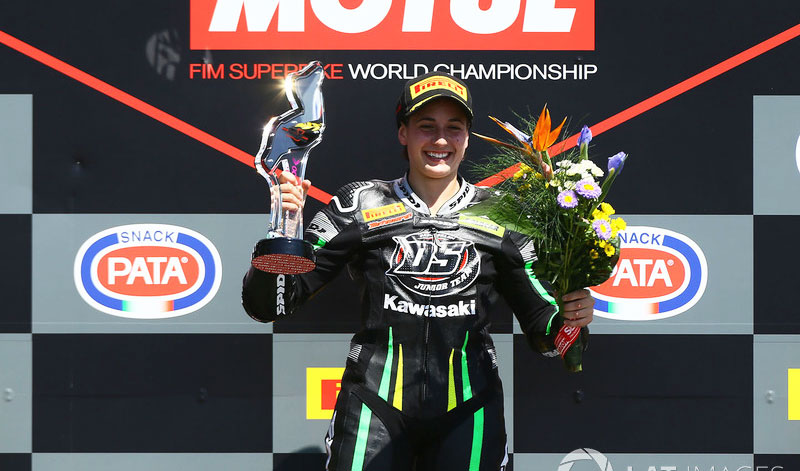 Ana Carrasco: primera mujer en conseguir un título en el Mundial de Velocidad