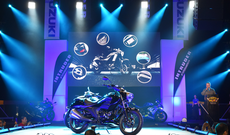 Suzuki presenta una nueva de máquina velocidad, la Intruder 2019