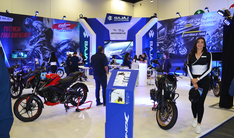 Bajaj presento en EXPO MOTO 2018 sus modelos más recientes
