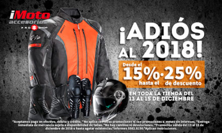 ¡En iMoto Satélite despiden el 2018 con grandes descuentos!