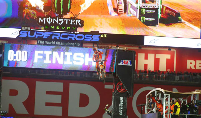 Blake Baggett hace lo suyo y se adjudica el triunfo en Glendale