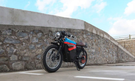 La tecnología de las eléctricas, al más puro estilo Café Racer