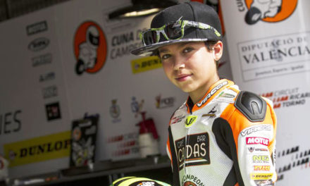 Óscar Núñez, un pequeño piloto fuera de serie y un ejemplo a seguir
