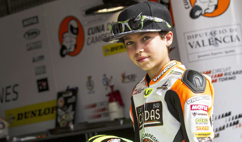 Óscar Núñez, un pequeño piloto fuera de serie y un ejemplo a seguir