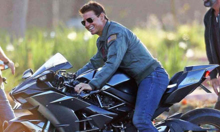 Top Gun 2 ahora en una Kawasaki H2R