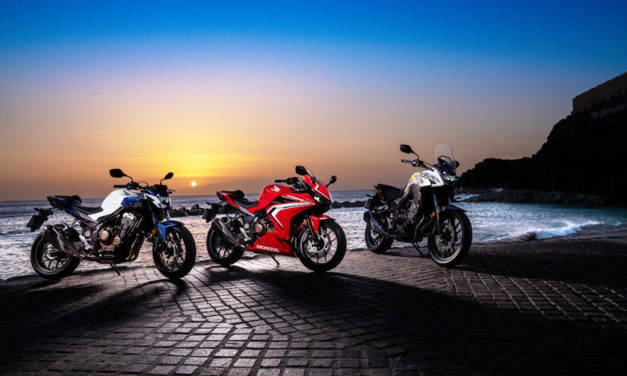 La línea CB 500 de Honda se renueva con tres espectaculares modelos