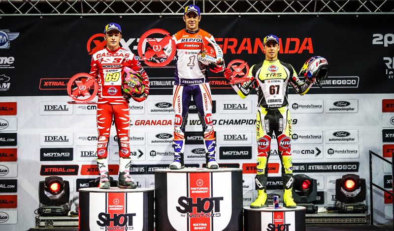 Con un total de 75 puntos y una victoria más, Toni Bou se postula como favorito