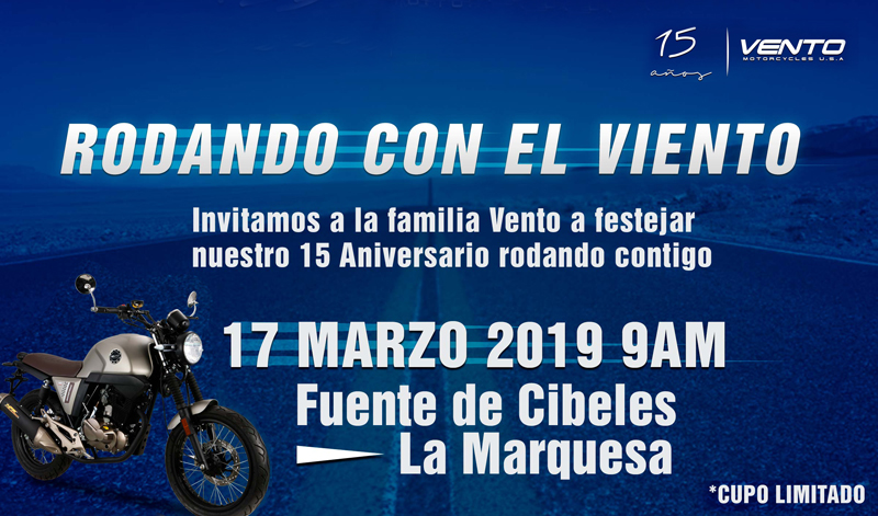 Celebrando con VENTO 15 años en el mercado mexicano
