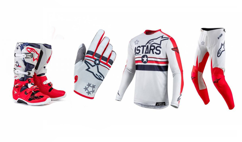 Alpinestars con inspiración Top Gun