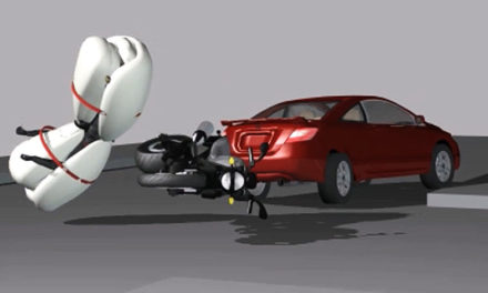 Bolsa de aire completa para motociclistas: una idea que podría salvar muchas vidas