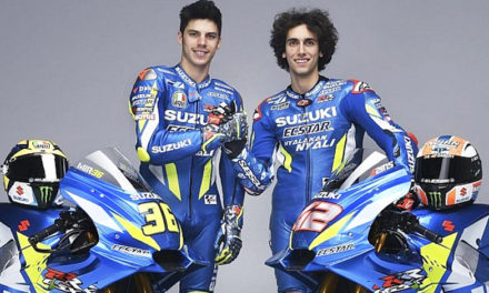 Rins y Mir presentan la Suzuki GSX-RR 2019