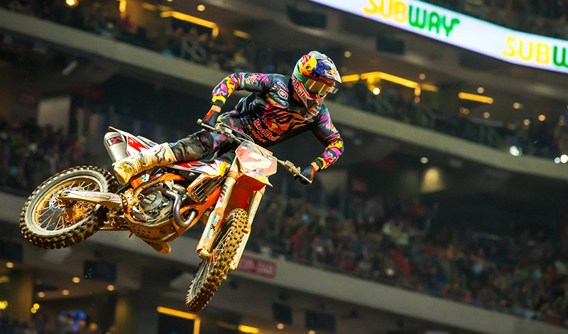 AMA SX 2019: KTM se apodera por completo del pódium en Atlanta