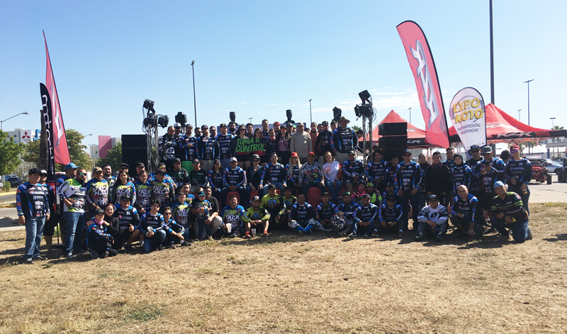 Decenas de pilotos se unen a la ruta extrema de Polaris en el marco de la Semana de la Moto