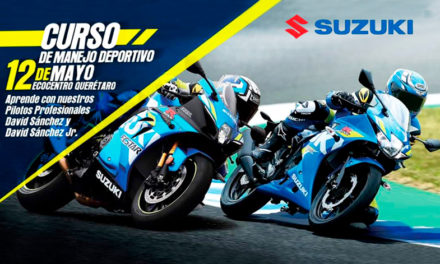 Curso de manejo Suzuki para 150 cc y más