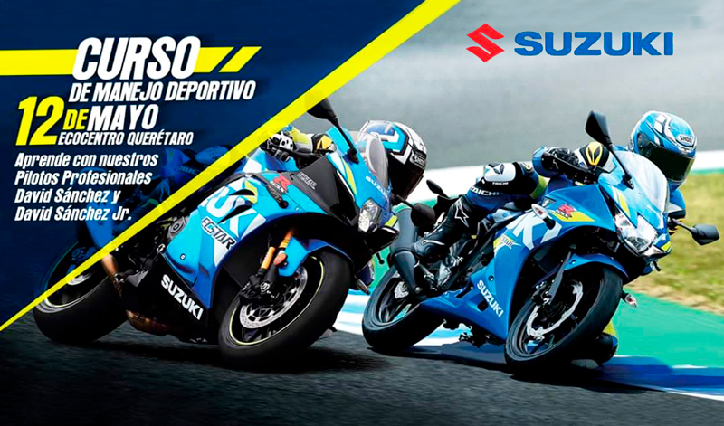 Curso de manejo Suzuki para 150 cc y más