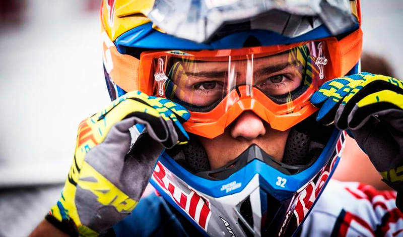 Jorge Prado, una promesa del Motocross internacional