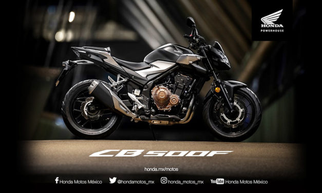 La HONDA #CB500F se ha diseñado especialmente para ti