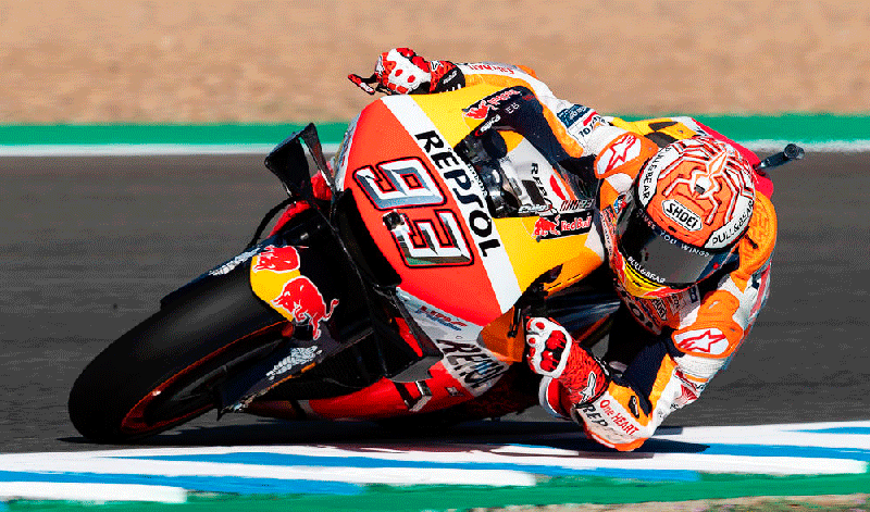 Marc Márquez se apodera por completo del MotoGP de Jerez