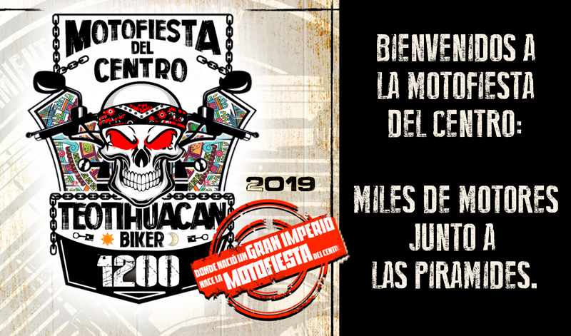 ¡Donde nació un imperio, nace la Motofiesta del Centro!