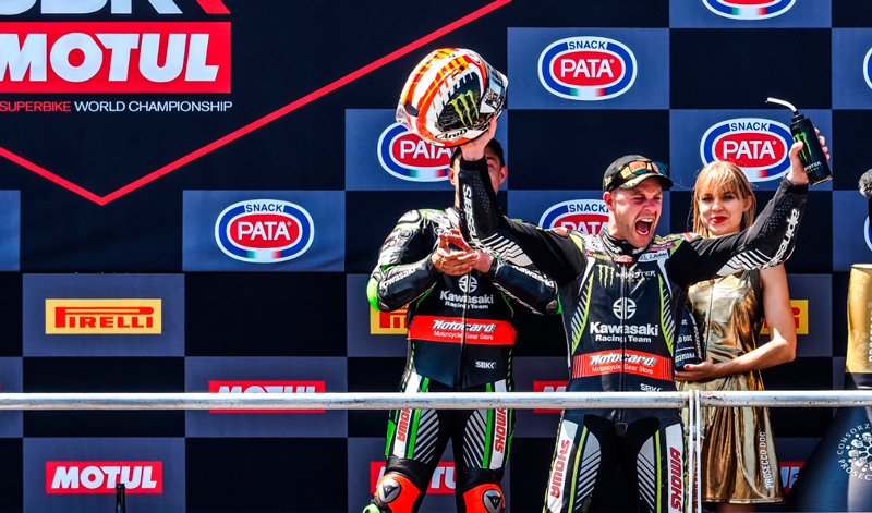 Jonathan Rea, vencedor en Misano en el Campeonato Mundial de SBK