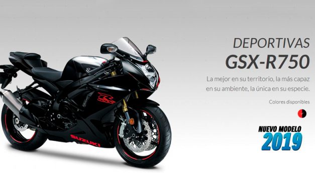 Suzuki te invita a conocer la GSX- R750, la deportiva más imponente de su segmento