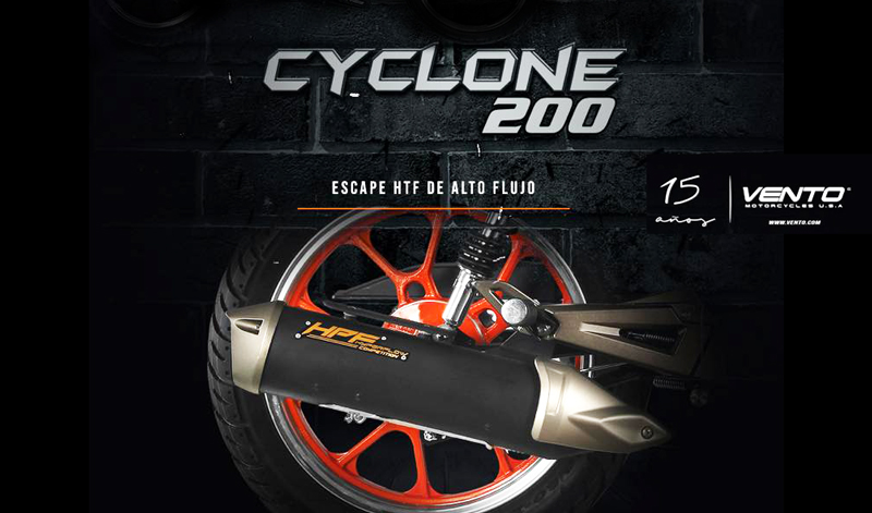 Todo en una sola moto, VENTO CYCLONE 200