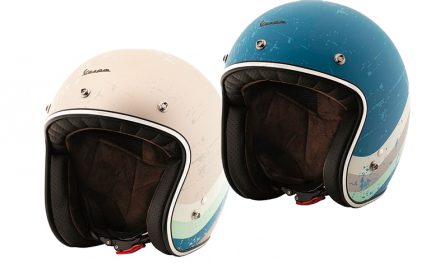 Aires retro en cascos Vespa