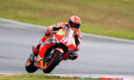 Marc Márquez lidera la carrera en la República Checa