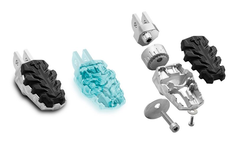 Posapies de ACC PARTS, diseñados ergonómicamente para un mayor confort