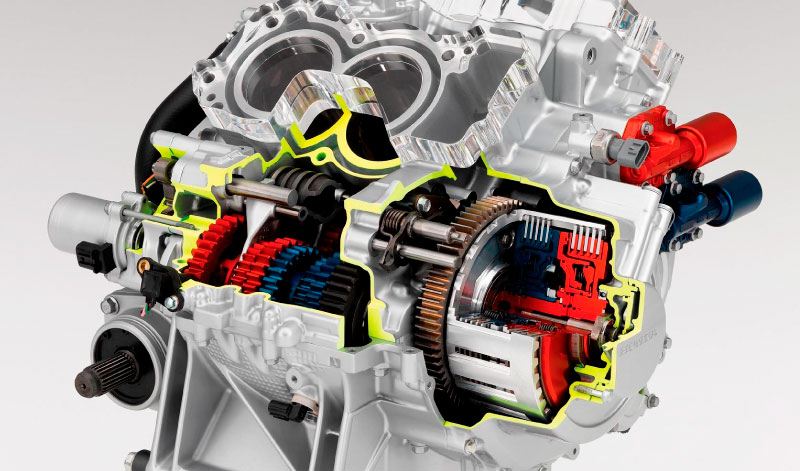 Honda, una marca pionera en el uso de transmisión de doble embrague para sus motocicletas