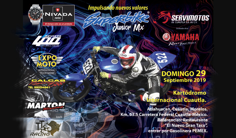 Superbike Jr. en el Kart de Cuautla