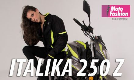 Maria Victoria Urdaneta y la Italika 250Z