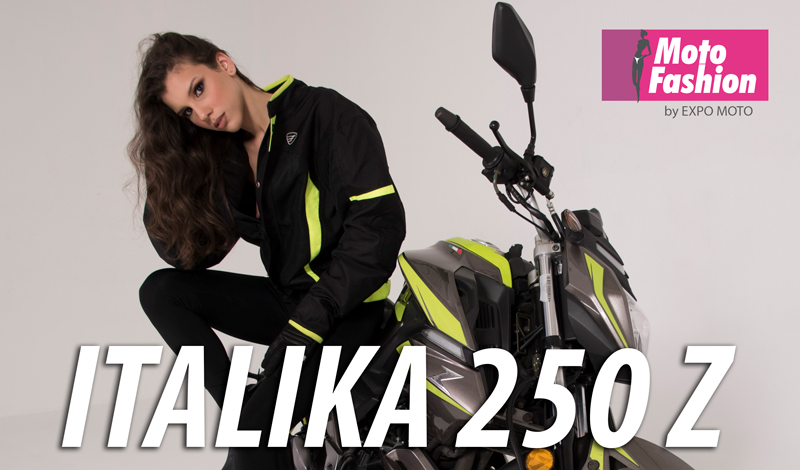 Maria Victoria Urdaneta y la Italika 250Z