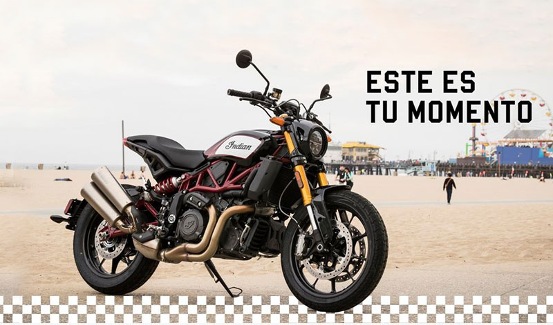 Consiéntete y estrena una Indian FTR 1200 en esta navidad