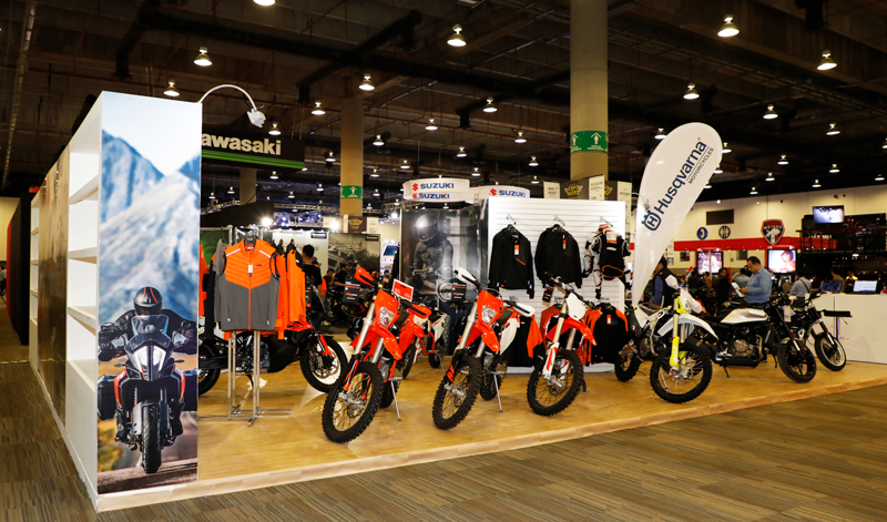 El segmento Off-Road se hace presente en Expo Moto con KTM y Husqvarna