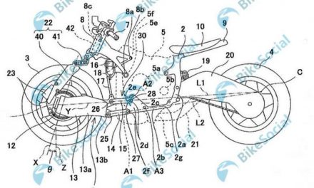 Una nueva creación de Kawasaki: la Bimota TESI de tres ruedas