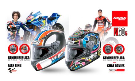 Casco Nolan N60-5 Gemini Replica, de Alex Rins y Chaz Davies