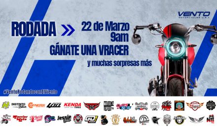 A la comunidad biker VENTO: 