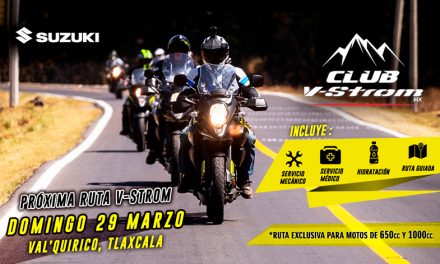 Suzuki nos hace llegar la invitación de su segunda Rodada del Club V-Strom