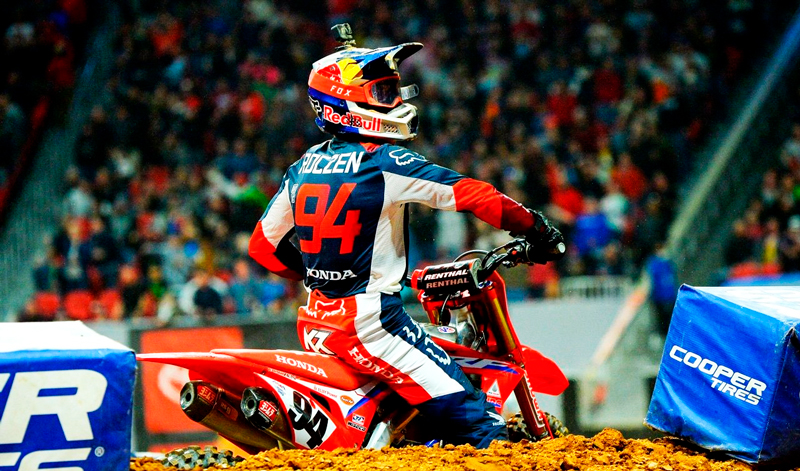 Ken Roczen, el más rápido del AMA Supercross en Atlanta