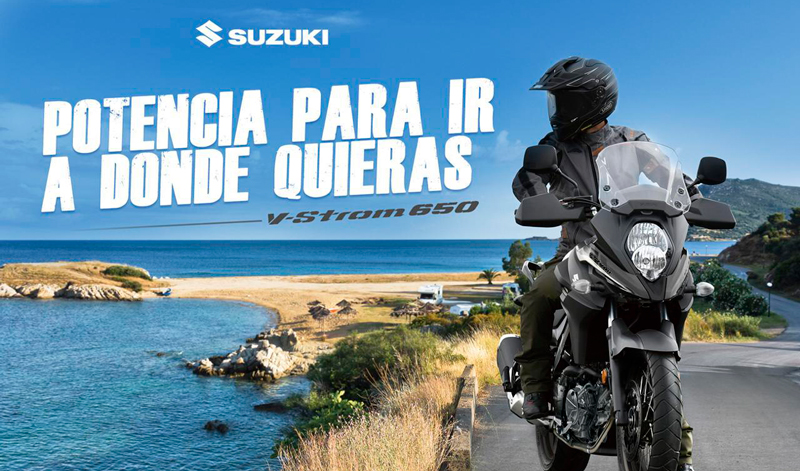 Para ti que te encanta la aventura y recorrer siempre una carretera nueva, V-Strom 650 ABS
