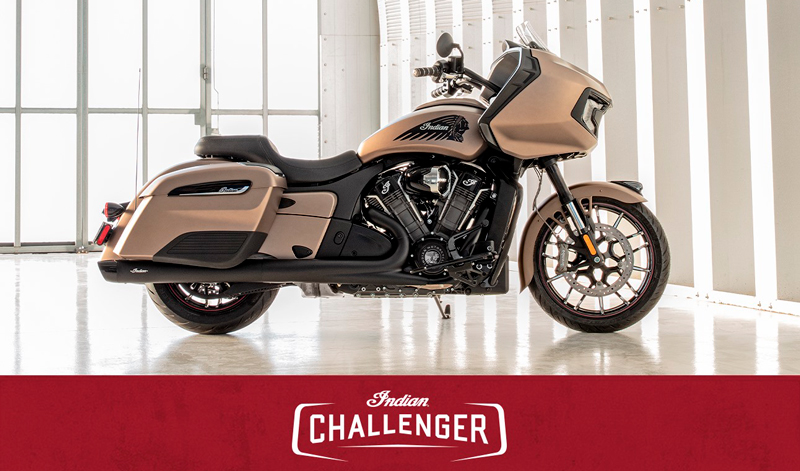 Indian Challenger desde 24, 36, 48 o 60 meses con tasa preferencial