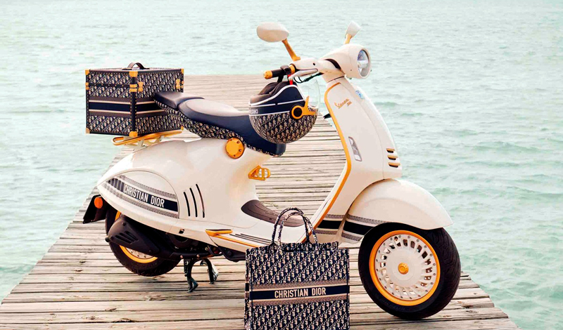 Vespa se viste de Christian Dior